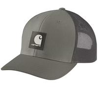Carhartt Herren Rugged Flex Twill Mesh Back Logo Patch Cap, Dusty Olive, Einheitsgröße
