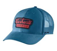 Carhartt Rugged Flex Twill Mesh-back Script Patch Cap dark tranquil blue (HS0) OS