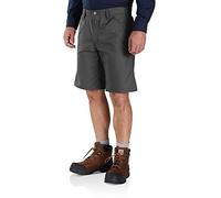 Carhartt Rugged Professional Relaxed Fit Canvas Shorts, Shadow, 52