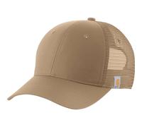 Carhartt Herren Canvas Mesh-Back Cap Baseballkappe, Dark Khaki, Einheitsgröße