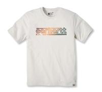 Carhartt Men's S/S Logo Graphic T-Shirt Oat Milk XXL