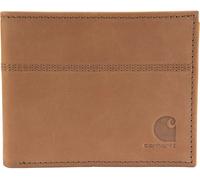 Carhartt Herren Casual Saddle Leather Wallets, erhältlich in Mehreren Stilen und Farben, Braun (zweifach), Einheitsgröße