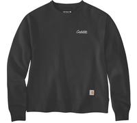 Carhartt Sawyer Crewneck Damen Sweatshirt, schwarz, Größe S