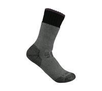 Carhartt Damen Schwere Stiefelsocken aus synthetischem Wollgemisch Socken, Dunkelgrau, Small