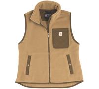 Carhartt Sherpa Damen Fleece Weste, sandbraun, Größe L