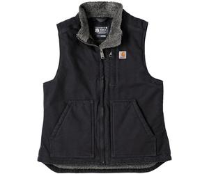 Carhartt SHERPA LINED MOCK NECK VEST Damen | Black | S
