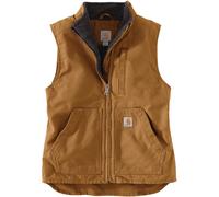 Carhartt SHERPA LINED MOCK NECK VEST Damen | Carhatt Brown | M