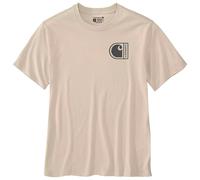 Carhartt Relaxed Fit C Graphic T-Shirt creme Größe: S