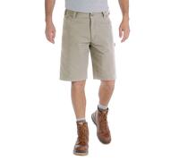 Carhartt Shorts 103652 aus Canvas für Herren, leicht, flexibel und robust - Größe W28 - Farbe tan
