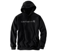 Carhartt Marquette Logo Hoodie, schwarz-grau, Größe L für Männer