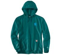 Carhartt - Signature Logo Sweatshirt - Hoodie, Gr. XL, blau/türkis (TransformativeTealHeather)