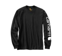 Carhartt Siganture Long Sleeve Logo T-Shirt schwarz XL
