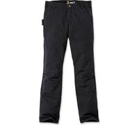 Carhartt - Stretch Duck Double Front - Freizeithose, Gr. S-M 33 - Length: 32, schwarz (Black)