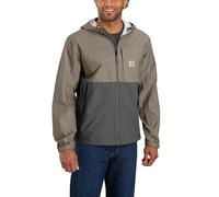 Carhartt Storm Defender Herren-Jacke, lockere Passform, leicht, verstaubar, Desert/Gravel, XXL