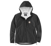 Carhartt Storm Defender Herren-Jacke, lockere Passform, leicht, verstaubar, Schwarz, XL