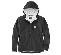 Carhartt Storm Defender Herrenjacke, lockere Passform, leicht, verstaubar, Schwarz, M
