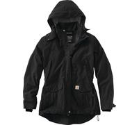 Carhartt Damen Storm Defender® schwere Jacke, Schwarz, XS