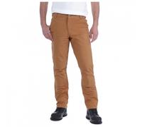Carhartt - Stretch Duck Double Front - Freizeithose, Gr. L 36 - Length: 32, braun (CarharttBrown)