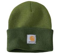 Carhartt Strickmütze mit Bündchen, zweifarbig, Herren, Grün, OFA