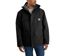 Carhartt Super Dux Bonded Chore Jacket Men Black S, Schwarz