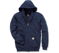 Carhartt Sweatshirt Midweight Hooded Zip Front Sweatshirt Black-S