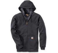 Carhartt Sweatshirt Zip Hooded Sweatshirt Carbon Heather-M
