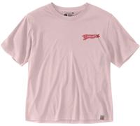 Carhartt Tencel Fiber Series Loose Pennant Flag Damen T-Shirt, rosa, Größe S