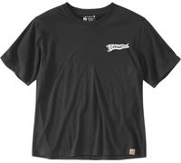 Carhartt Tencel Fiber Series Loose Pennant Flag Damen T-Shirt, schwarz, Größe S