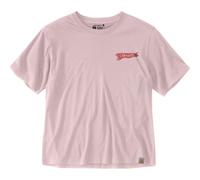 Carhartt Tencel Fiber Series Loose Pennant Flag T-shirt new rose (P74) M REG