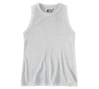 Carhartt Tencel™ Fiber Series Relaxed Ribbed Damen Tank 107481 - Größe L - Farbe Heather Gray