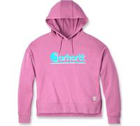 Carhartt Fiber Series Graphic Hooded Sweatshirt 106918 - Größe L - Farbe woodrose