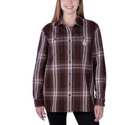 Carhartt Twill L/S Plaid Shirt 105991 - Größe M - Farbe lavender