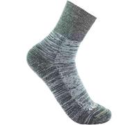 Carhartt Twin Knit Midweight Crew Damen Socken, grau, Größe M