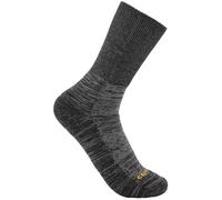 Carhartt Mittelschwere Herren-Socken mit Doppelstrick, Anthrazit meliert, X-Large