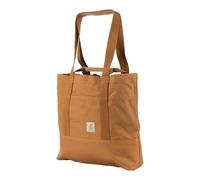 Carhartt Uni Vertical 18l Tote Bag, Firm Duck Cotton Material W/Hand and Shoulder Straps Vertikale 18-Liter-Tragetasche mit Ente, Braun Brown