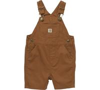 Carhartt Unisex Baby Loose Fit Canvas Shortall, Brown, 18M
