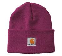 Carhartt unisex child Acrylic Watch Cold Weather Hat, Plum Caspia, 8-14 Years US