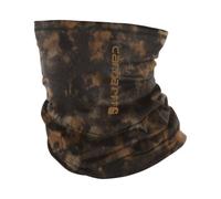 Carhartt Unisex-Erwachsene Force Heavyweight Neck Gaiter, Aquarell-Camouflage-Druck, Braun/Dunkelbraun, Einheitsgröße
