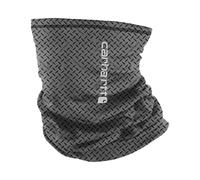 Carhartt Unisex-Erwachsene Force Heavyweight Neck Gaiter Nackengamasche, Stahlplatten-Druck, graue Wolke/Schwarz, Einheitsgröße