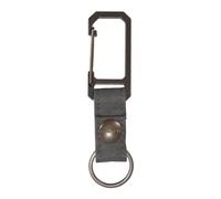 Carhartt Unisex Erwachsene Key Keeper Schlüsselanhänger Halter mit selbstsicherndem Metall Gate Clip Nylon Ente (Kies) Einheitsgröße