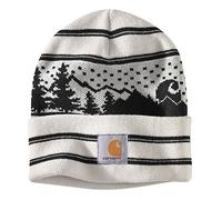 Carhartt Unisex Hat Beanie mit Bündchen und Outdoor-Grafik - Mütze, One Size, One Size, Malt