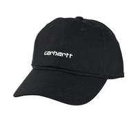 Carhartt WIP Canvas Script Adjustable Cap black