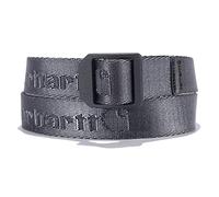 Carhartt Unisex-Jugendliche Lässiger, robuster, erhältlich in verschiedenen Stilen, Farben und Größen Gürtel, Nylon-Gurtband-Leiterschloss (Kies), M