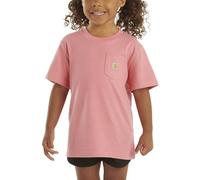 Carhartt Unisex-Kinder-T-Shirt, kurzärmelig, Tasche, Hellrosa Limonade, 3 Jahre