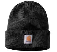 Carhartt Unisex Rib Knit Acrylic Hat Watch Hat Beanie-Mütze, Black