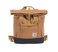Carhartt Unisex Rucksack - Wasserabweisender Hybrid mit gepolstertem Laptop Fach, Farbe: Carhartt Brown
