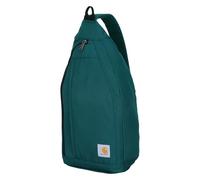 Carhartt Unisex Strapazierfähige Schultertasche, Seitlicher Schnalle, Tablet-hülle und Verstellbarem Riemen Sling, Crossbody-Rucksack (Greenstone), Einheitsgröße