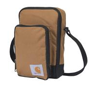 Carhartt Crossbody Zip Umhängetasche braun schwarz
