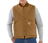 Carhartt - Insulated Rib Collar Vest - Freizeitweste, Gr. S, braun (CarharttBrown)