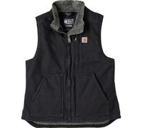 Carhartt Washed Duck Mock Neck Vest black (BLK) L REG